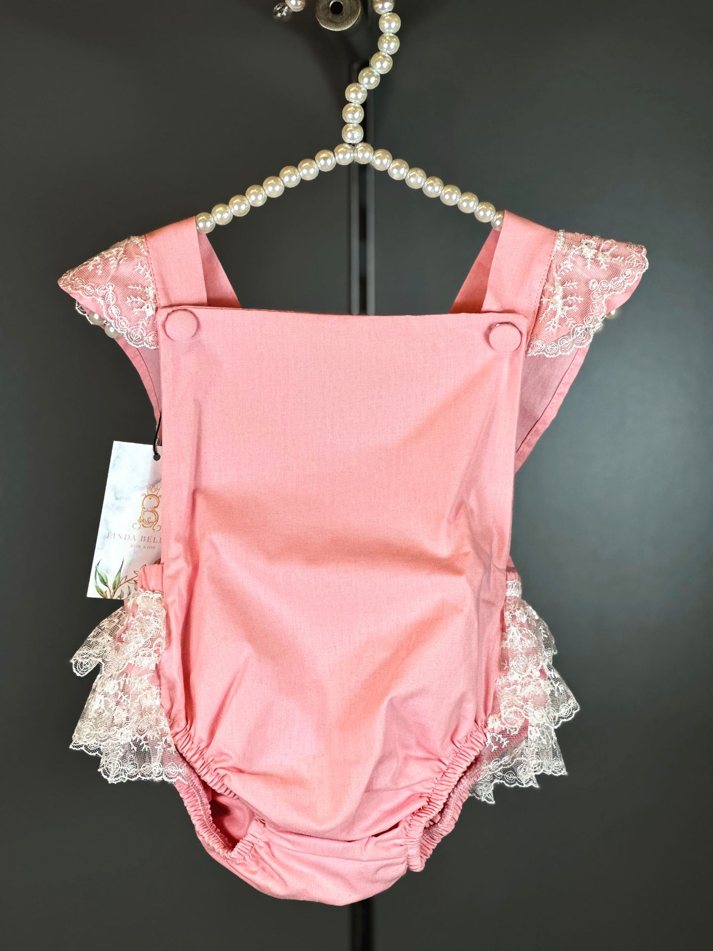 Roma Romper | Pastel Pink