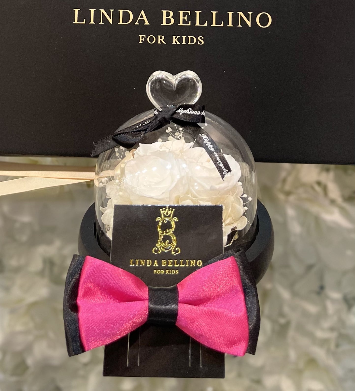 LB Bow Tie | Hot Pink