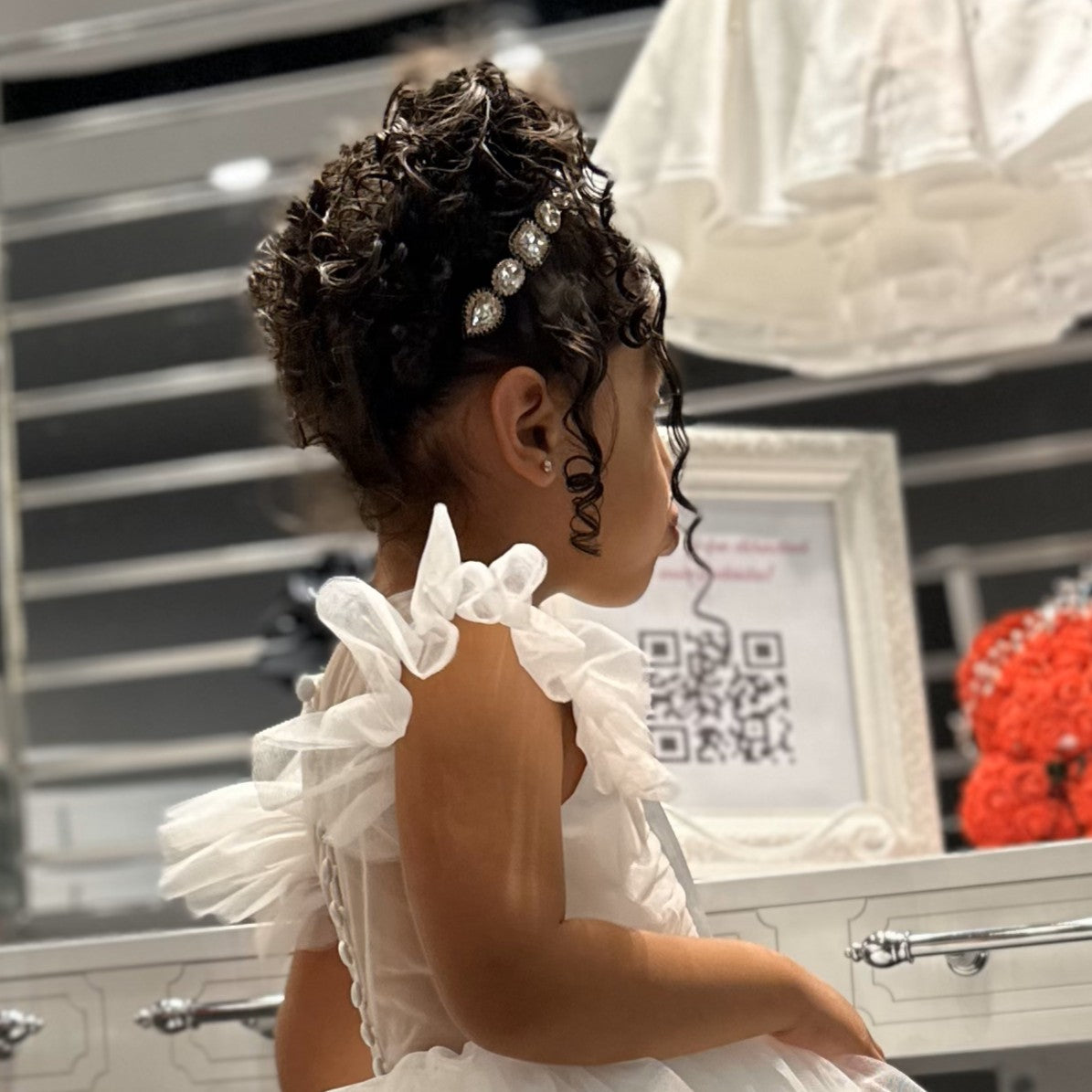 Linda Bellino Luxe Crystal Headband – Elegant Hair Accessory for Women & Girls