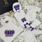 LB Lux Baby Gift Set | Purple | 9 Piece Set