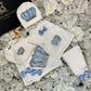 LB Lux Baby Gift Set | Baby Blue | 9 Piece Set