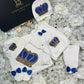 LB Lux Baby Gift Set | Royal Blue | 9 Piece Set