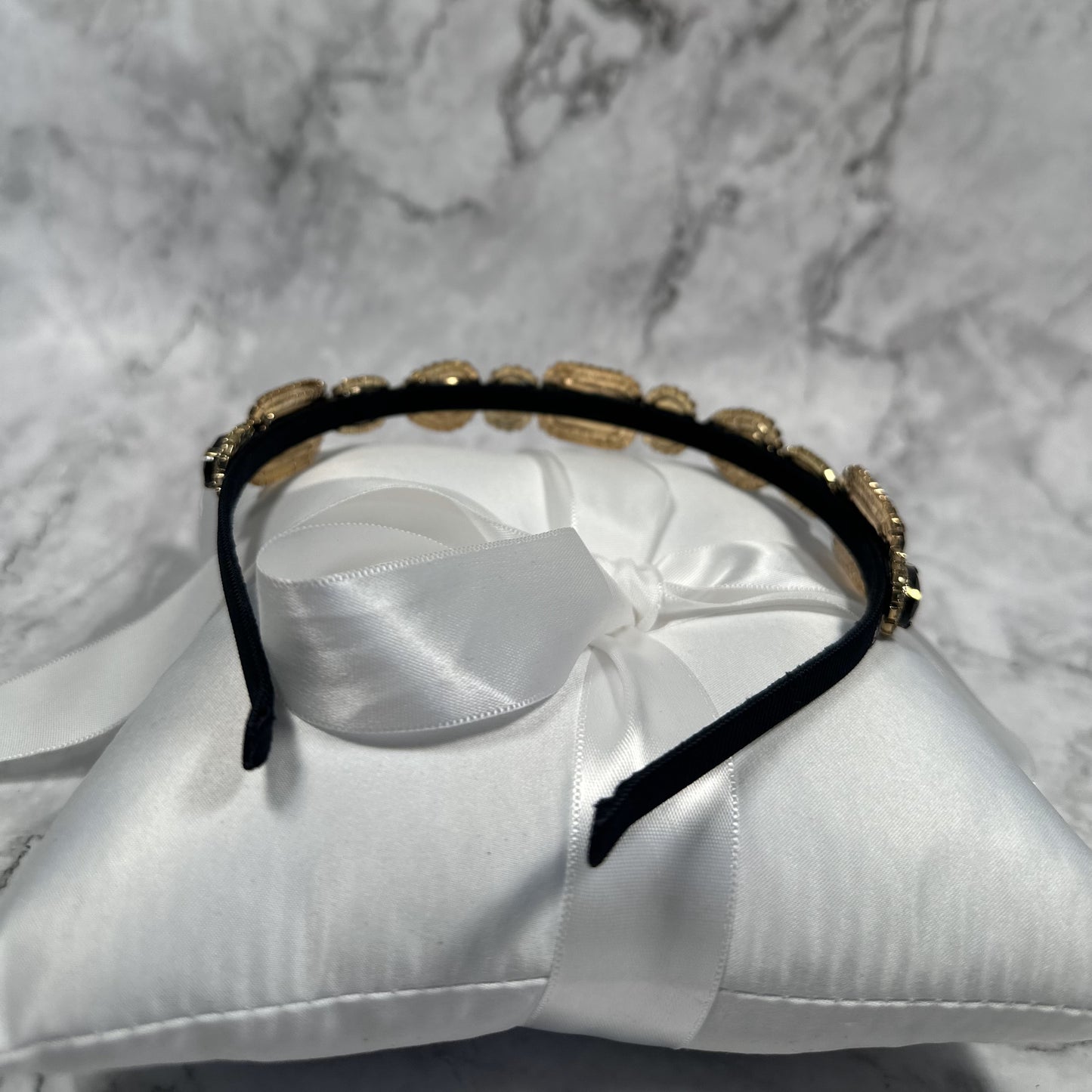 Linda Bellino Luxe Crystal Headband – Elegant Hair Accessory for Women & Girls
