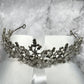 Floral Rhinestone Tiara