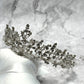 Floral Rhinestone Tiara
