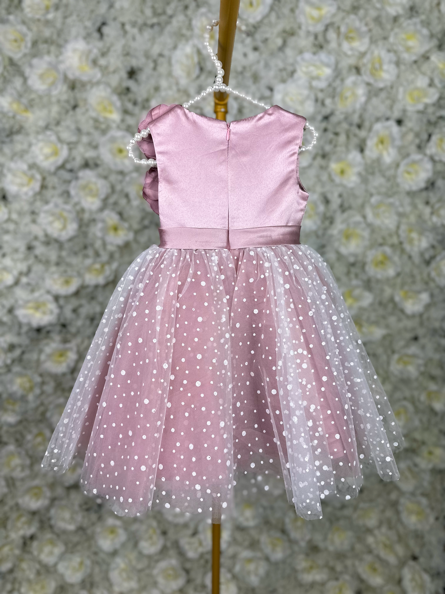Linda Bellino Amalfi Dress | Satin & Tulle Elegance for Girls