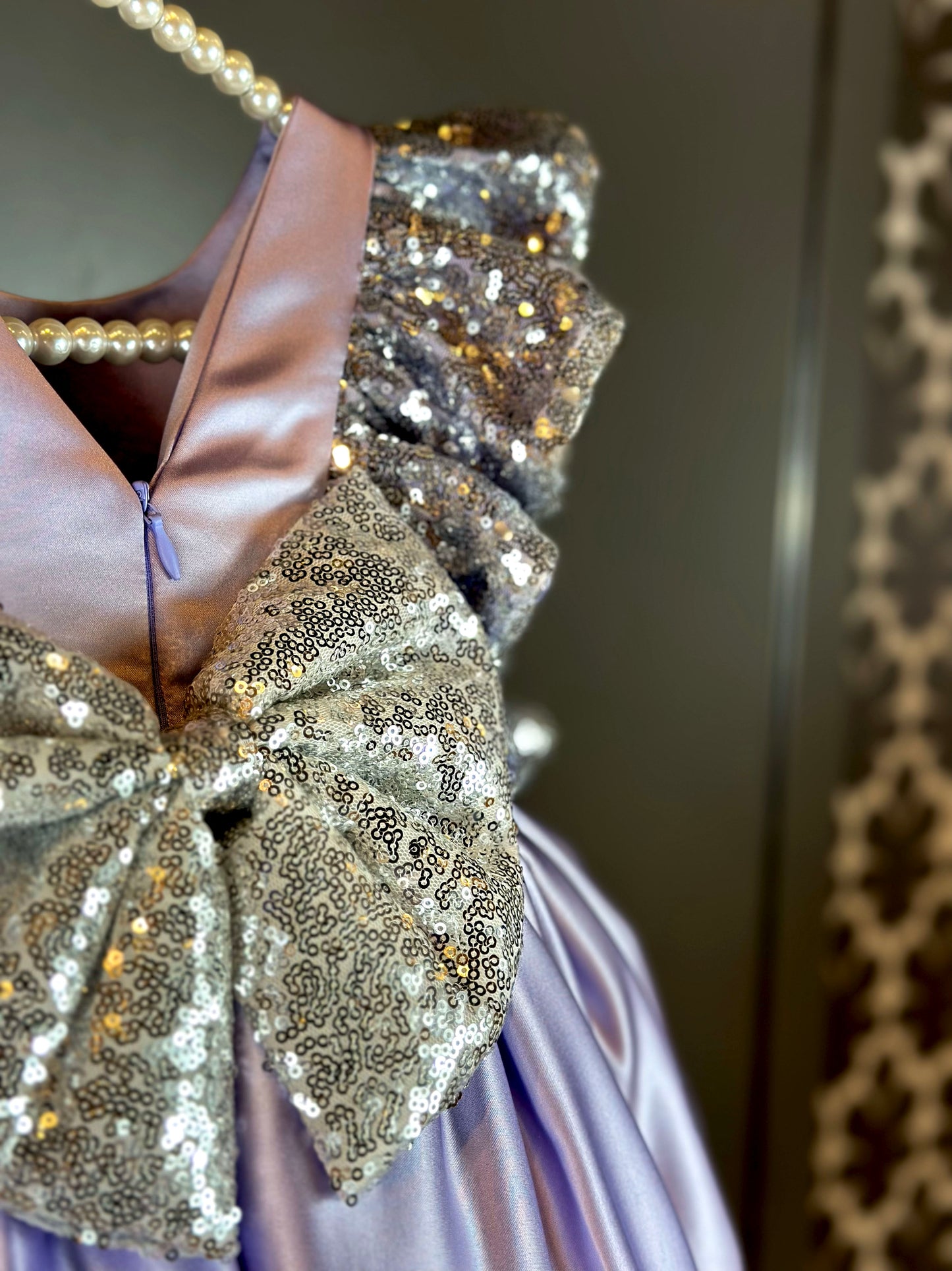 New York Satin Dress