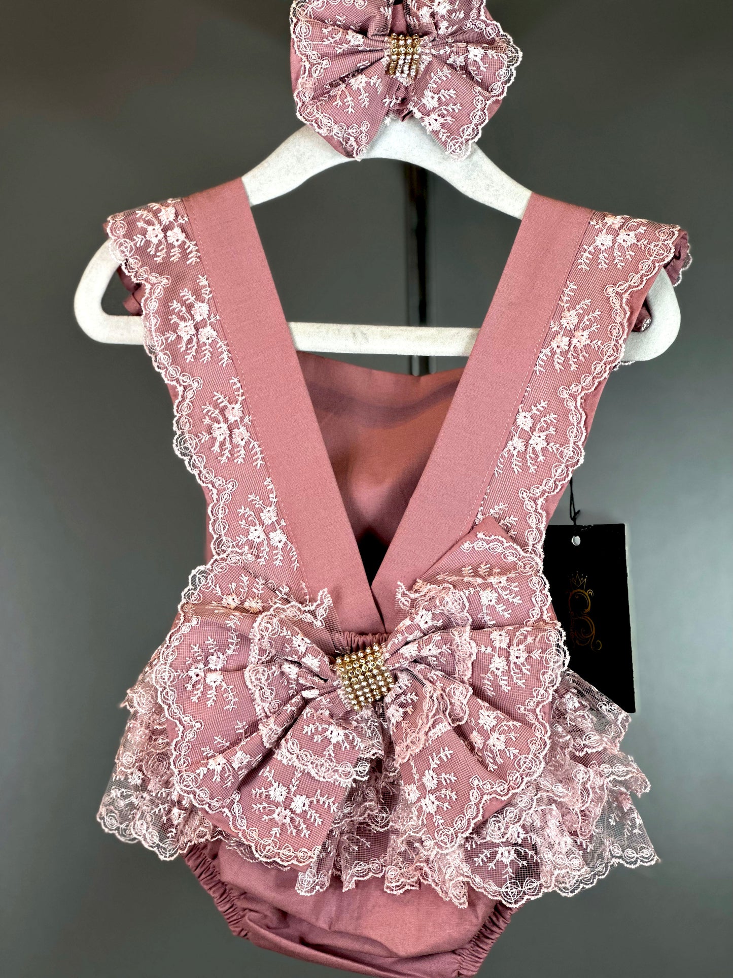 Roma Romper | Pastel Pink