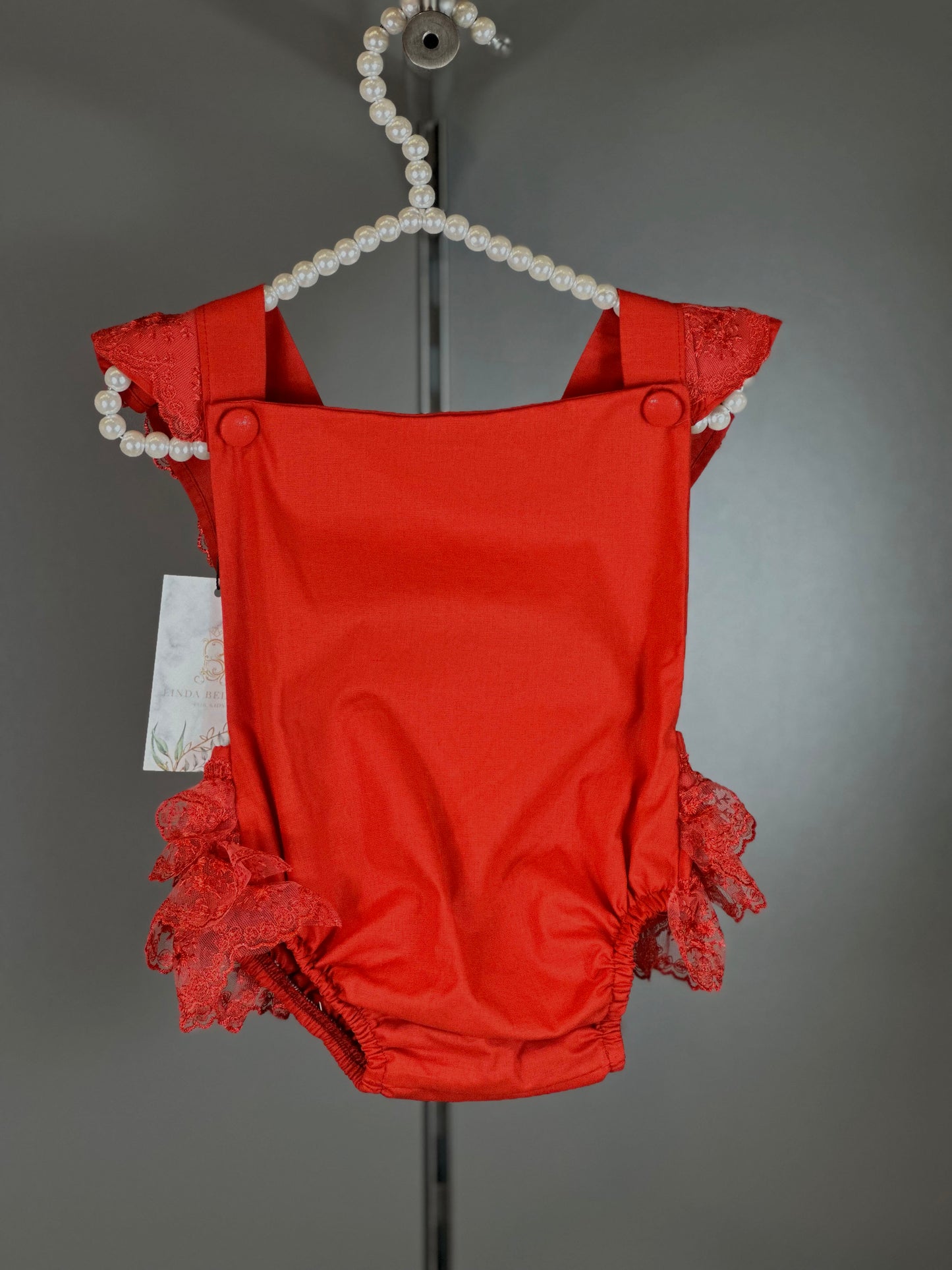 Roma Romper | Red