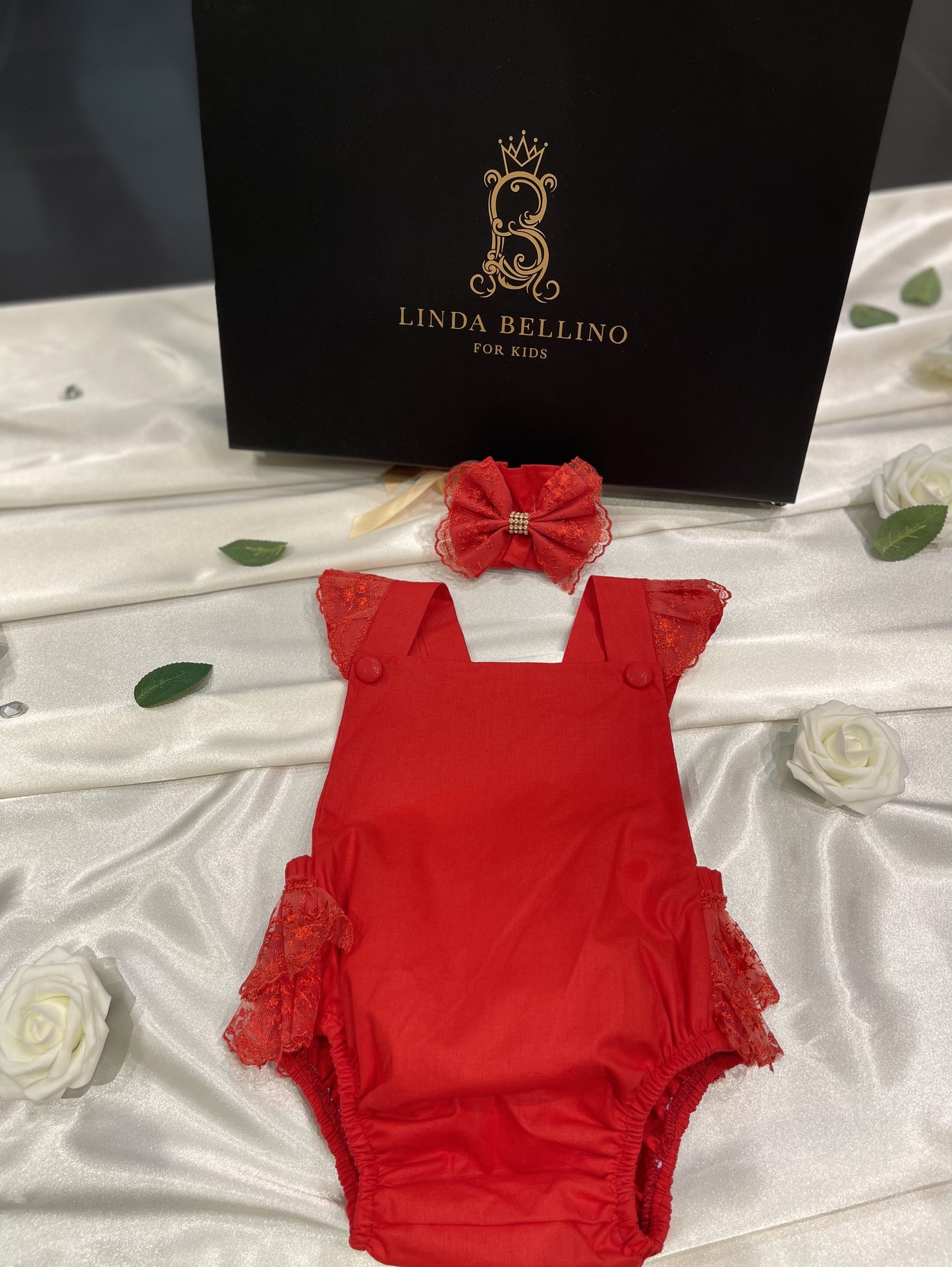 Roma Romper | Red